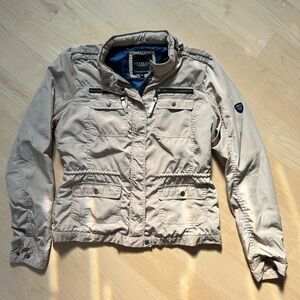 Youth XL Lightweight Utility Jacket in Beige